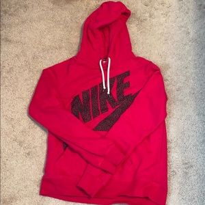 Dark Pink Nike hoodie